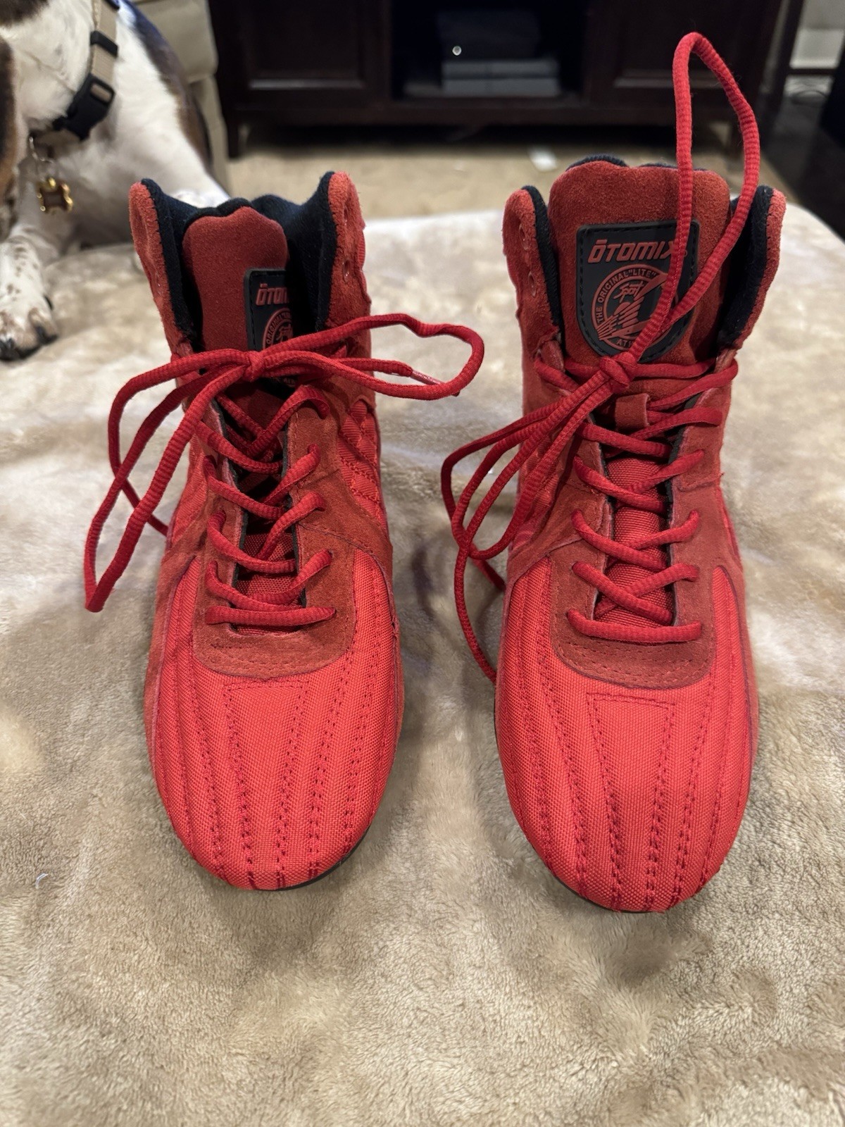 Otomix Stingray Escape Bodybuilding Weightlifting Shoes F3000 M6.5 W8 (Red)