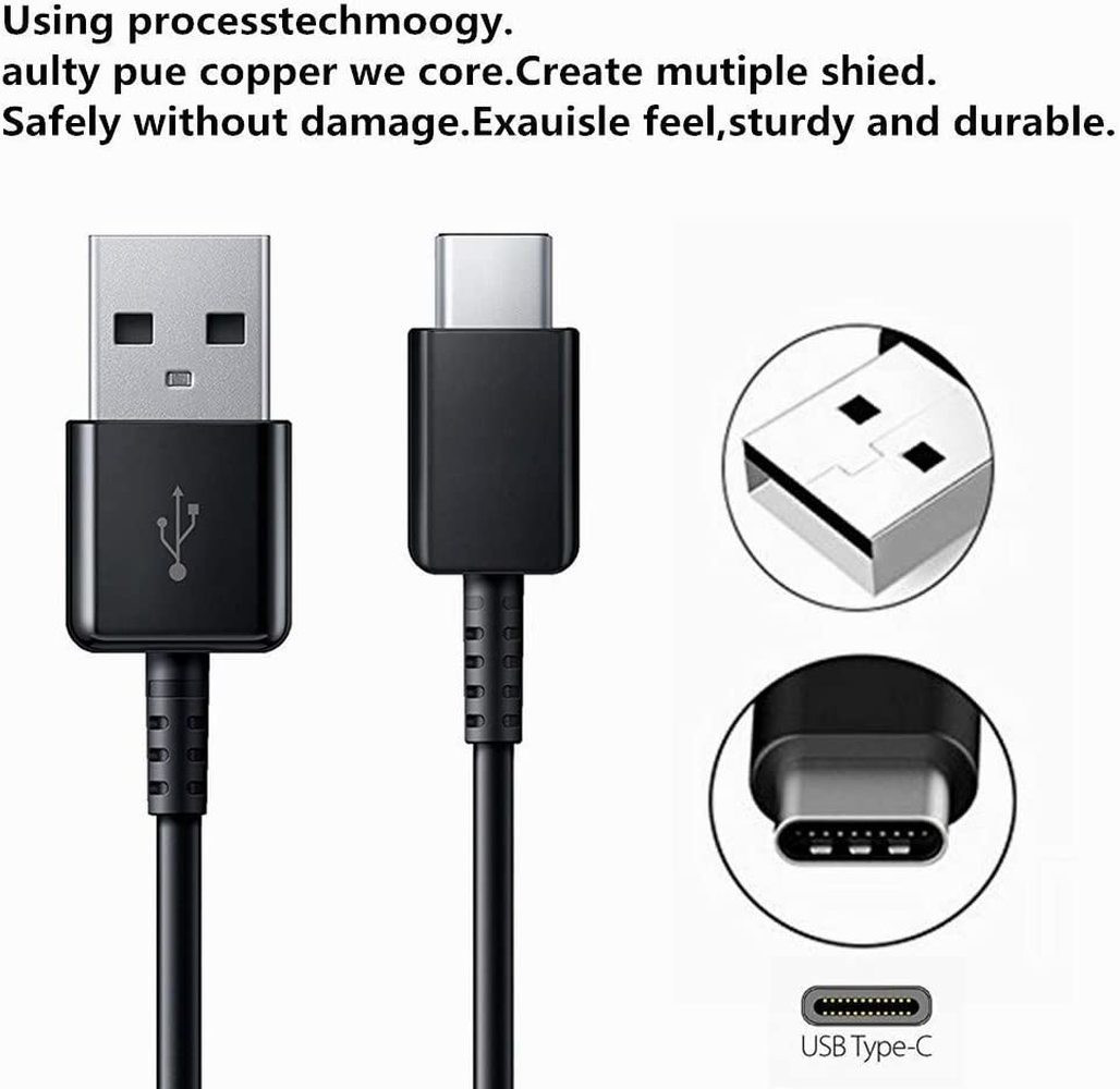 1000X Bulk Lot Type C Charger Cable USB C Fast Charging Cord For Samsung Android
