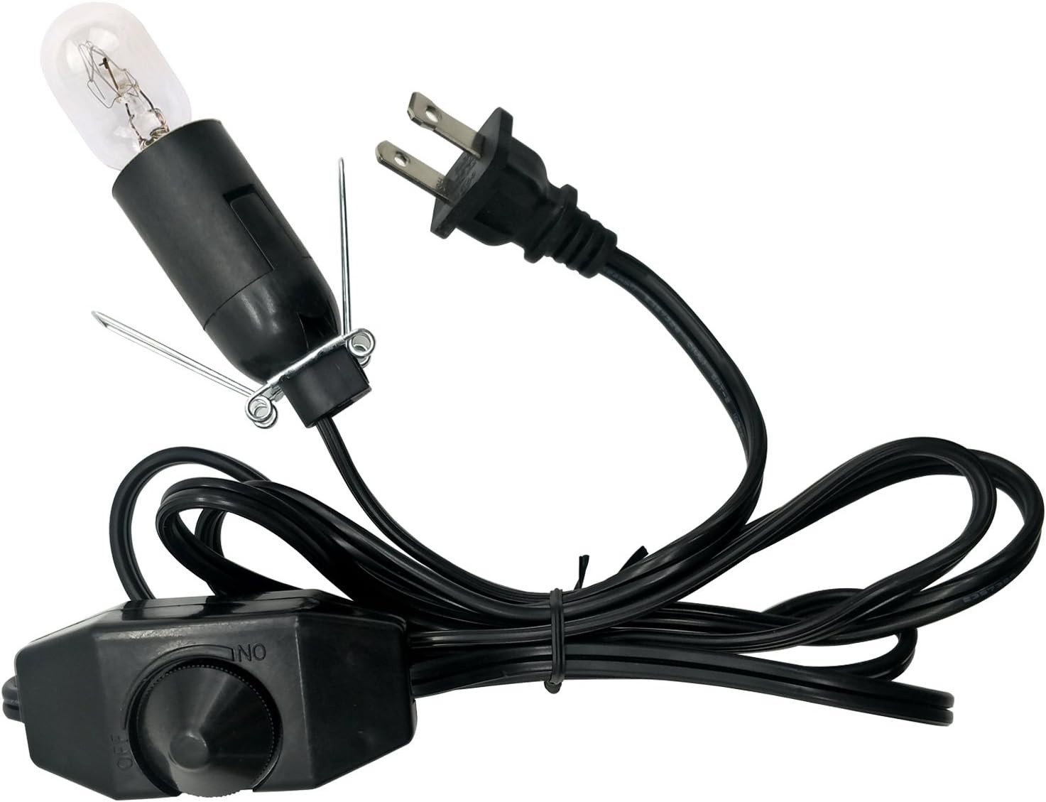 "Himalayan Salt Lamp Cords (6Ft) with Dimmer Switch,Original Replacement Cords w