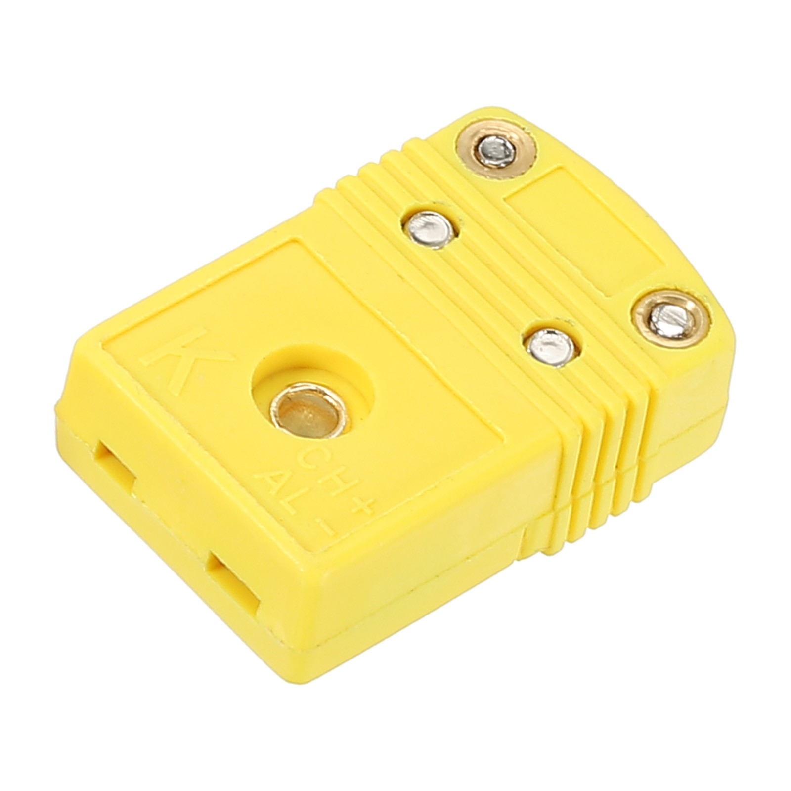 K Type Thermocouple Wire Connectors Female Plug 220°C(428°F) Yellow