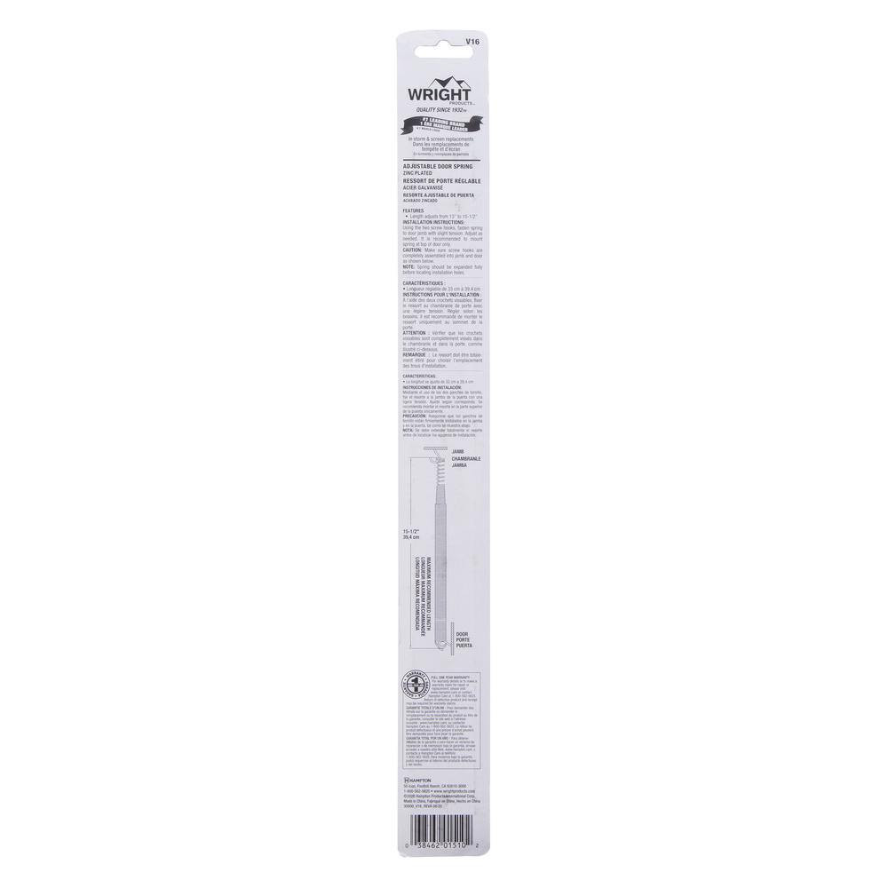 Zinc Adjustable Door Spring