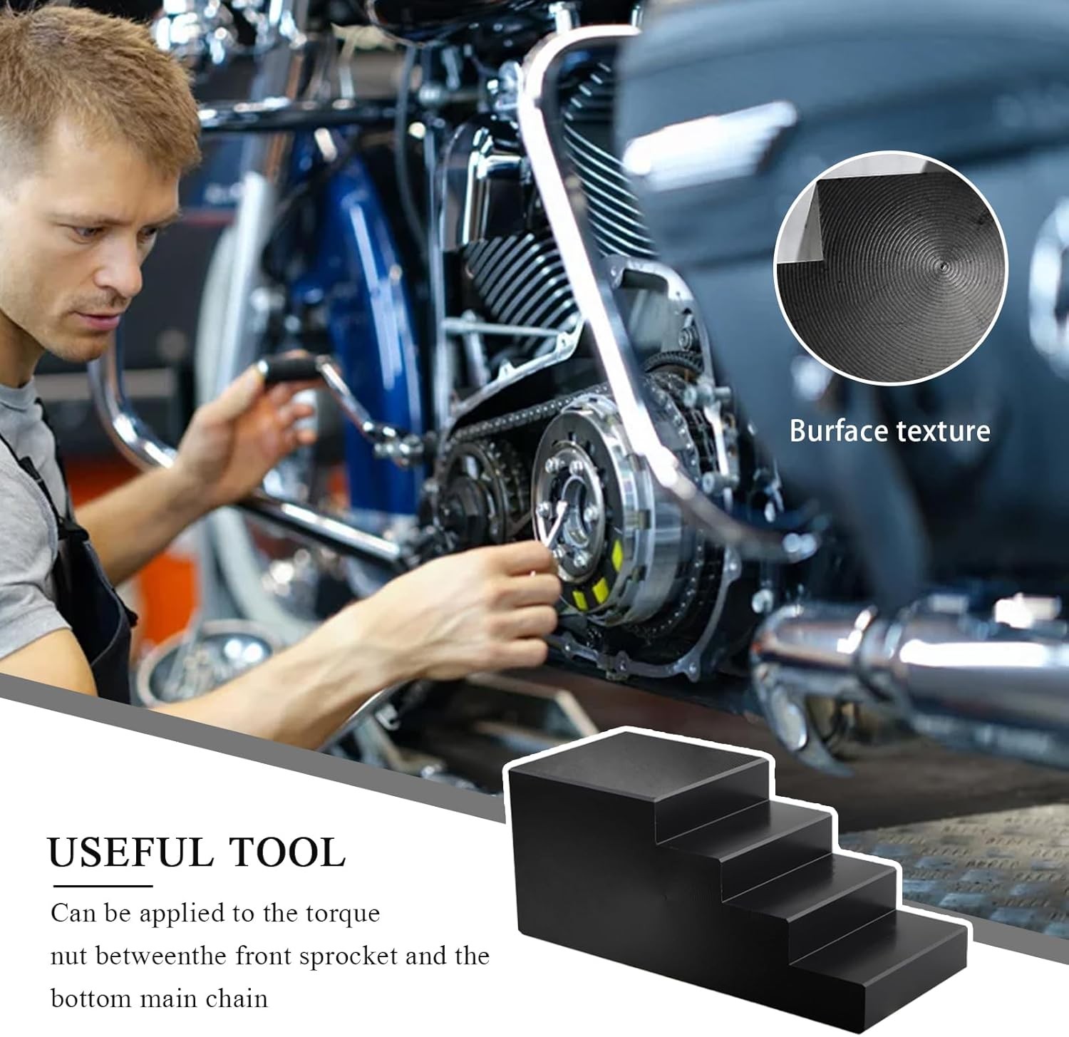 Twin Cam Locking Tool, Motorcycle Transmissions Chains Sprocket Lock Hub Locking