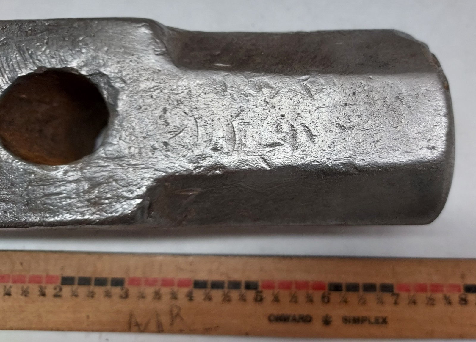 Vintage Straight Peen Sledgehammer Head - 0815253