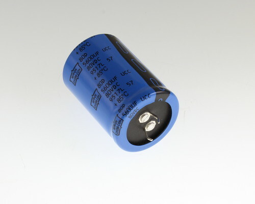 8pcs 5600uF 80V DC Radial Snap In Electrolytic Capacitor 5600mfd 80D562P080ME2D
