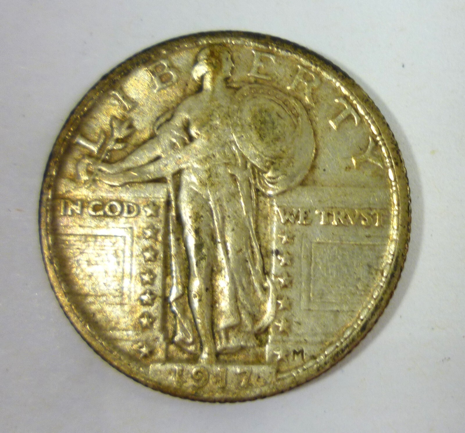 1917 Standing Liberty Quarter Nice Coin