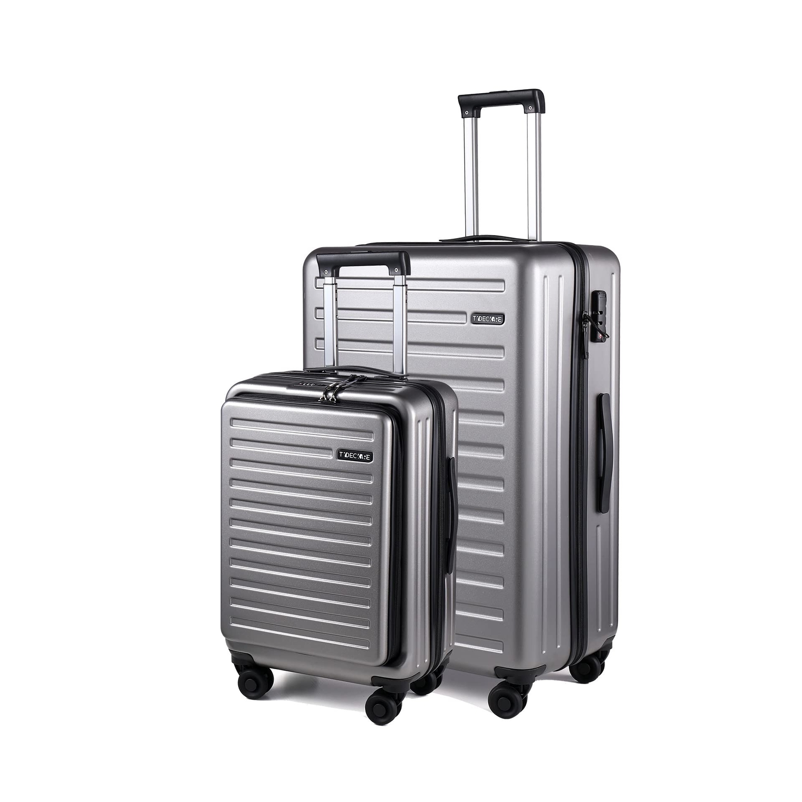 TydeCkare 2 Piece 20/28" Luggage Sets, Only 20 Inch with Front Laptop Pocket,...
