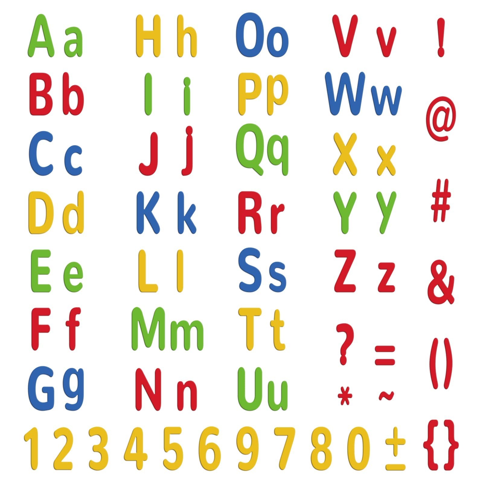 INFUNLY 73pcs Alphabet Cutting Dies Metal 0-9 Numbers Die Cuts Capital 26 Let...