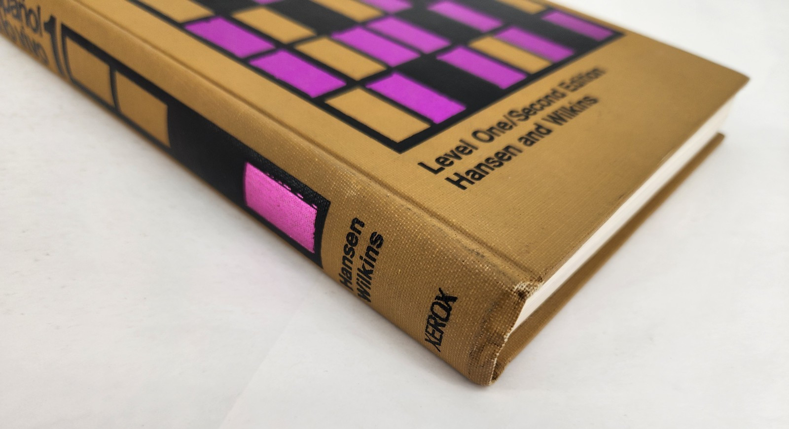 Espanol a lo vivo level one 2nd edition by Hansen and Wilkins 1970 Hardcover