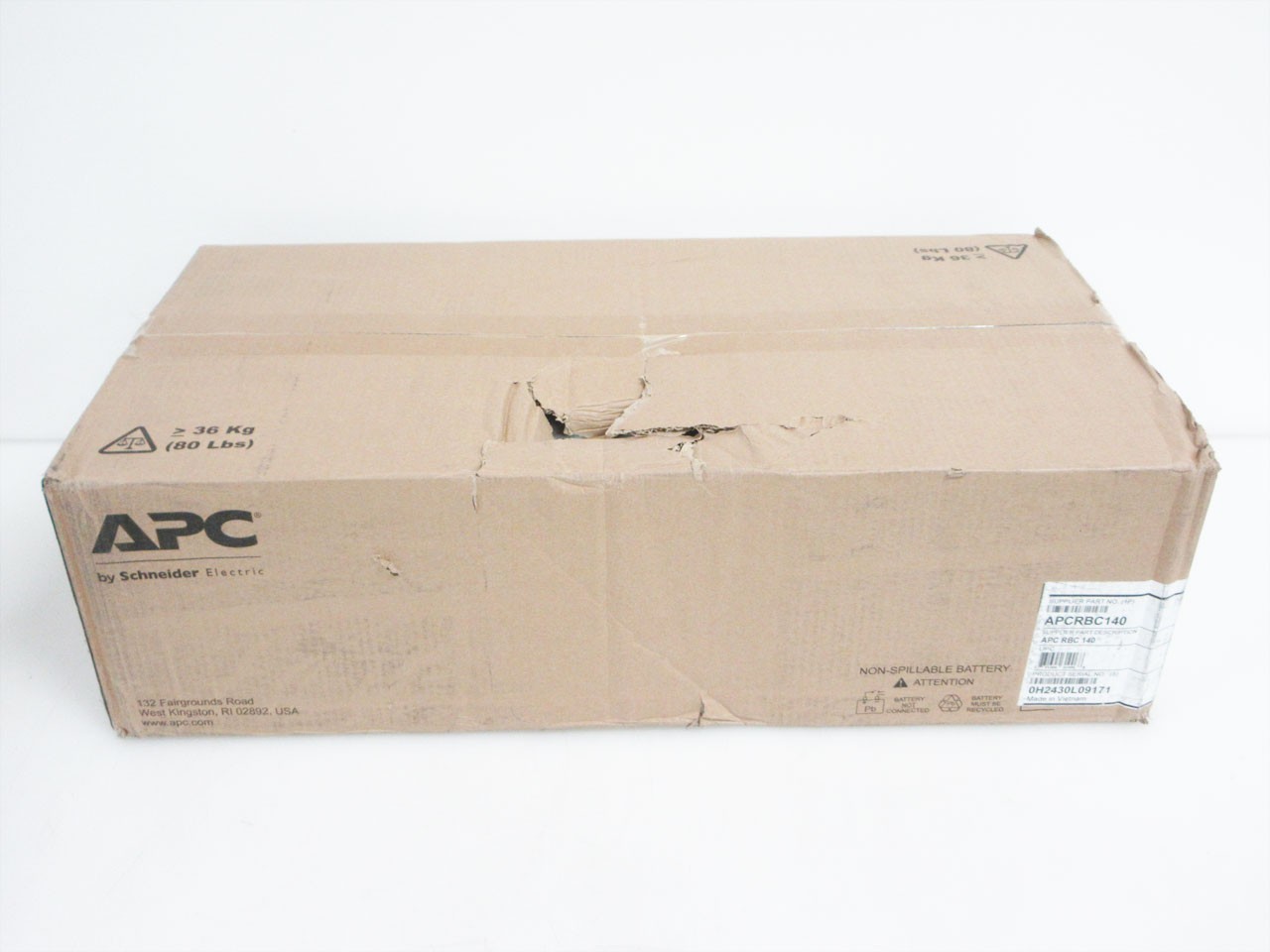 APC RBC140 APCRBC140 NON-SPILLABLE REPLACEMENT BATTERY CARTRIDGE 2-PACK