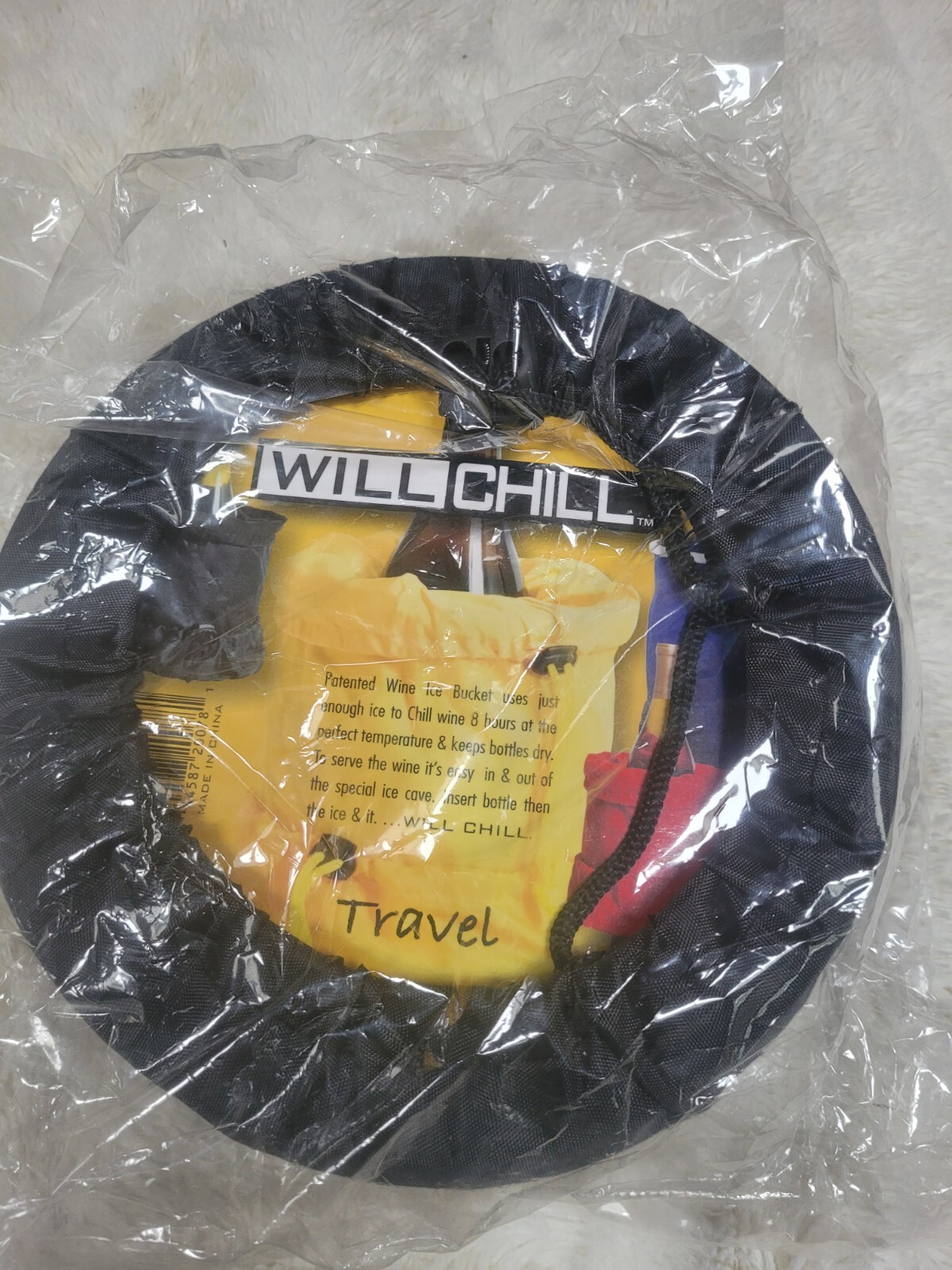 Wine/water Portable Ice Bucket By WillChill Keeps Cool Up To 8 Hours