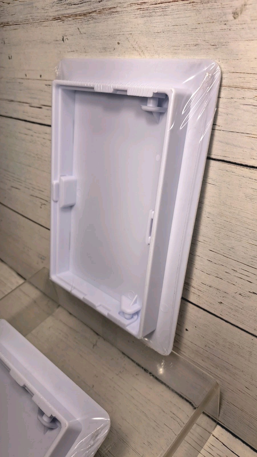 Access Plumbing Panel for Drywall Ceiling, 4x6 in 2 PC Plastic Access Door, Wall
