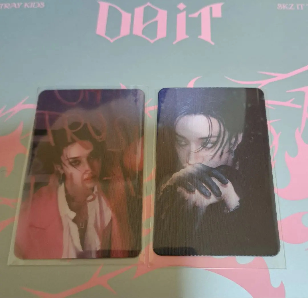 STRAY KIDS BANG CHAN SKZ IT TAPE DO IT OFFICIAL ALBUM LENTICULAR PHOTOCARD set