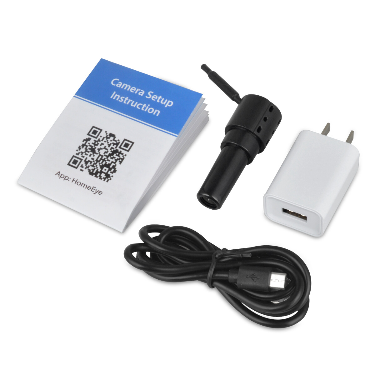 1080P HD Mini WiFi Camera, 120° Wide Angle, Motion Detection,Remote, Audio,New