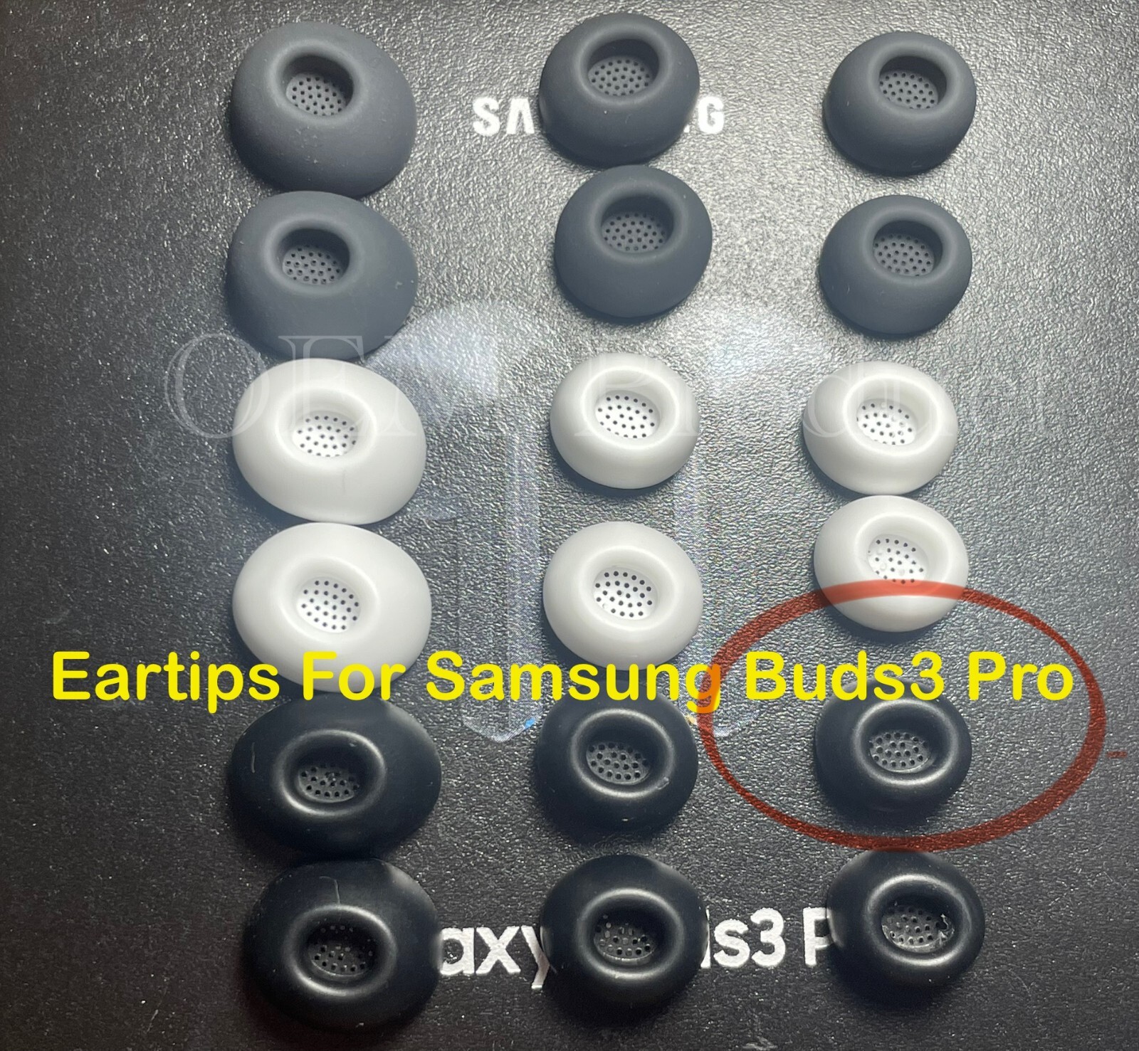 3 pairs NEW Eartips For Samsung Galaxy Buds3 Buds 3 Pro R630 from NEW YORK