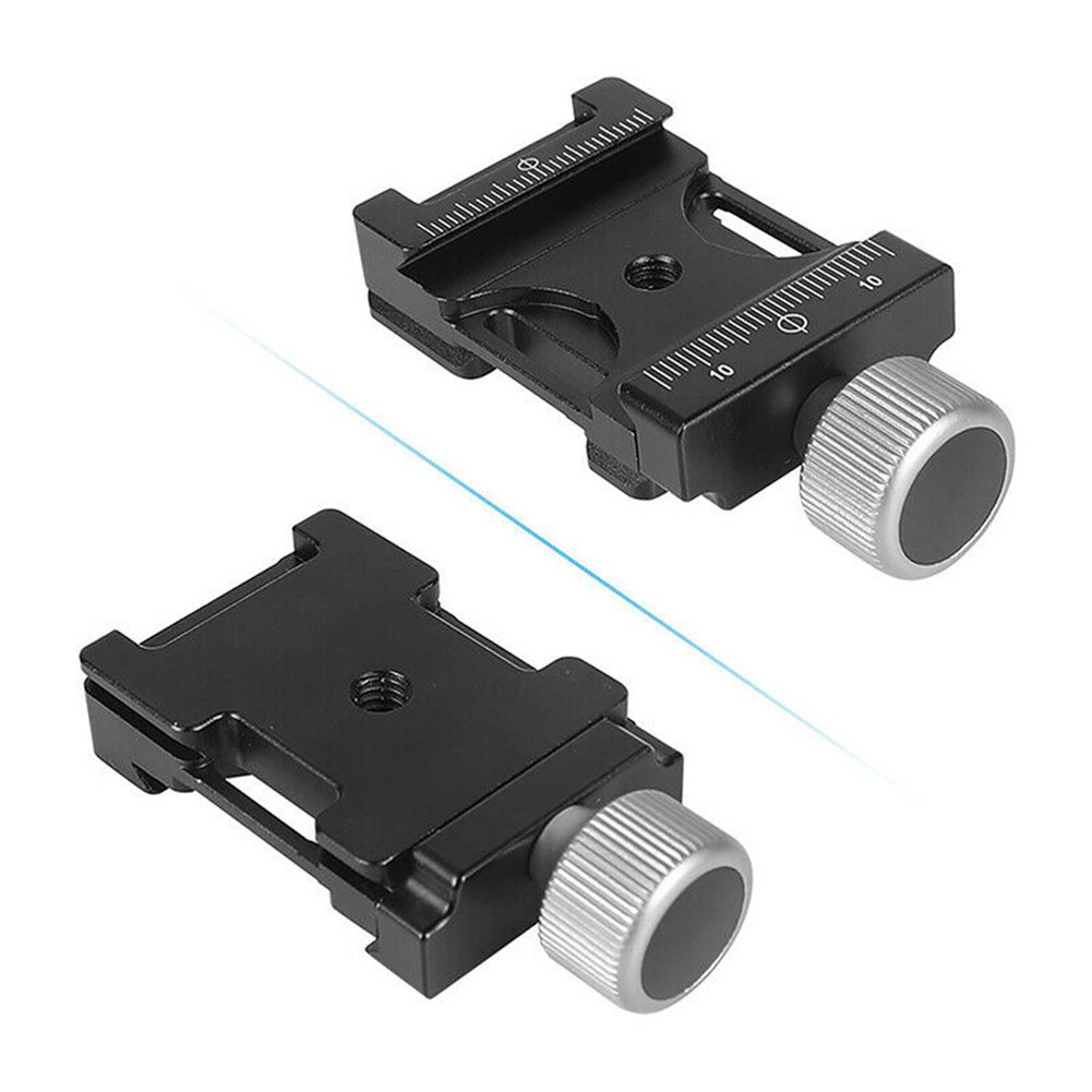 38mm Universal 1/4" Screw Camera Tripod Quick Release Clamp Mount For Arca Swiss