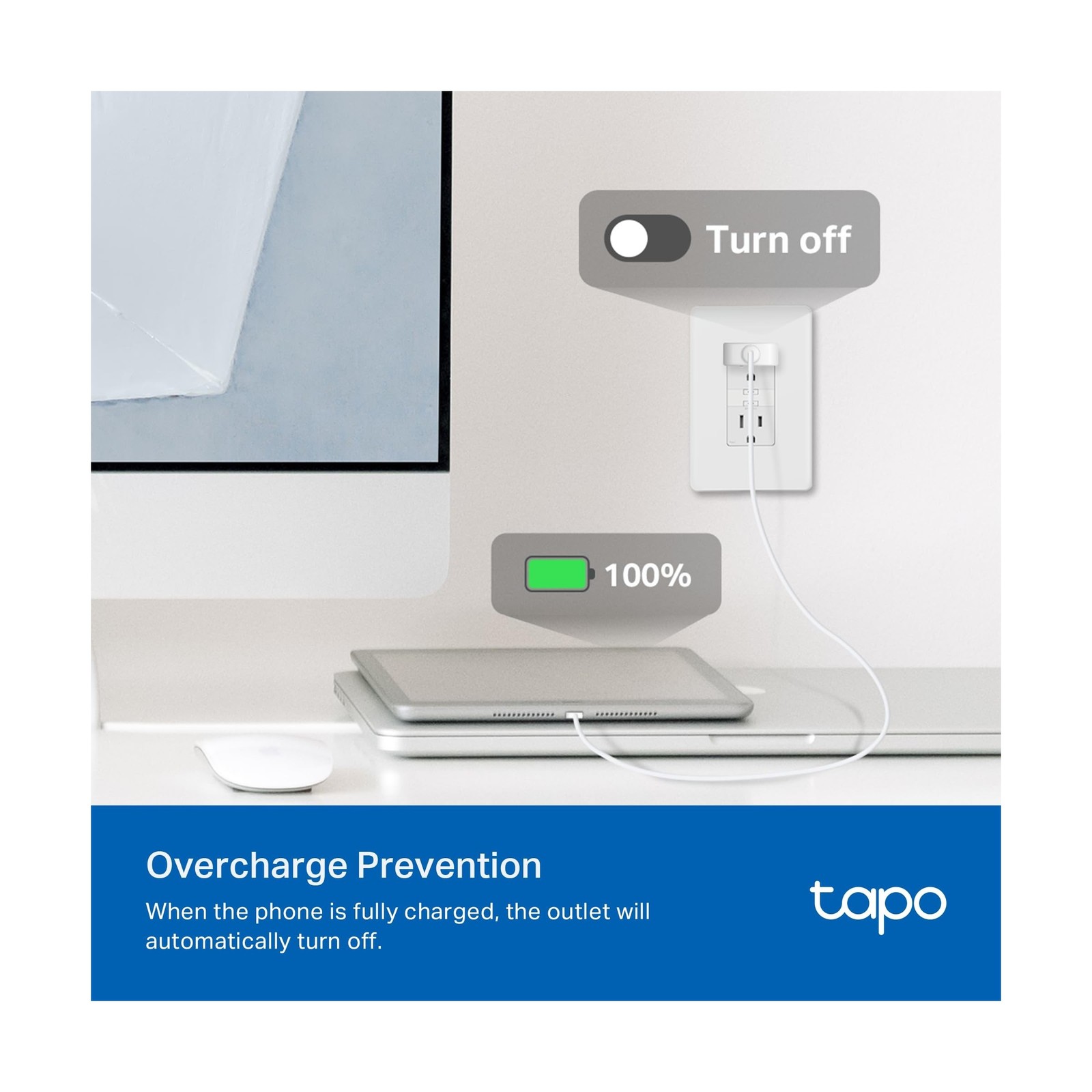TP-Link Tapo Smart Plug Mini, Matter Compatible, Compatible with Al... Fast Ship