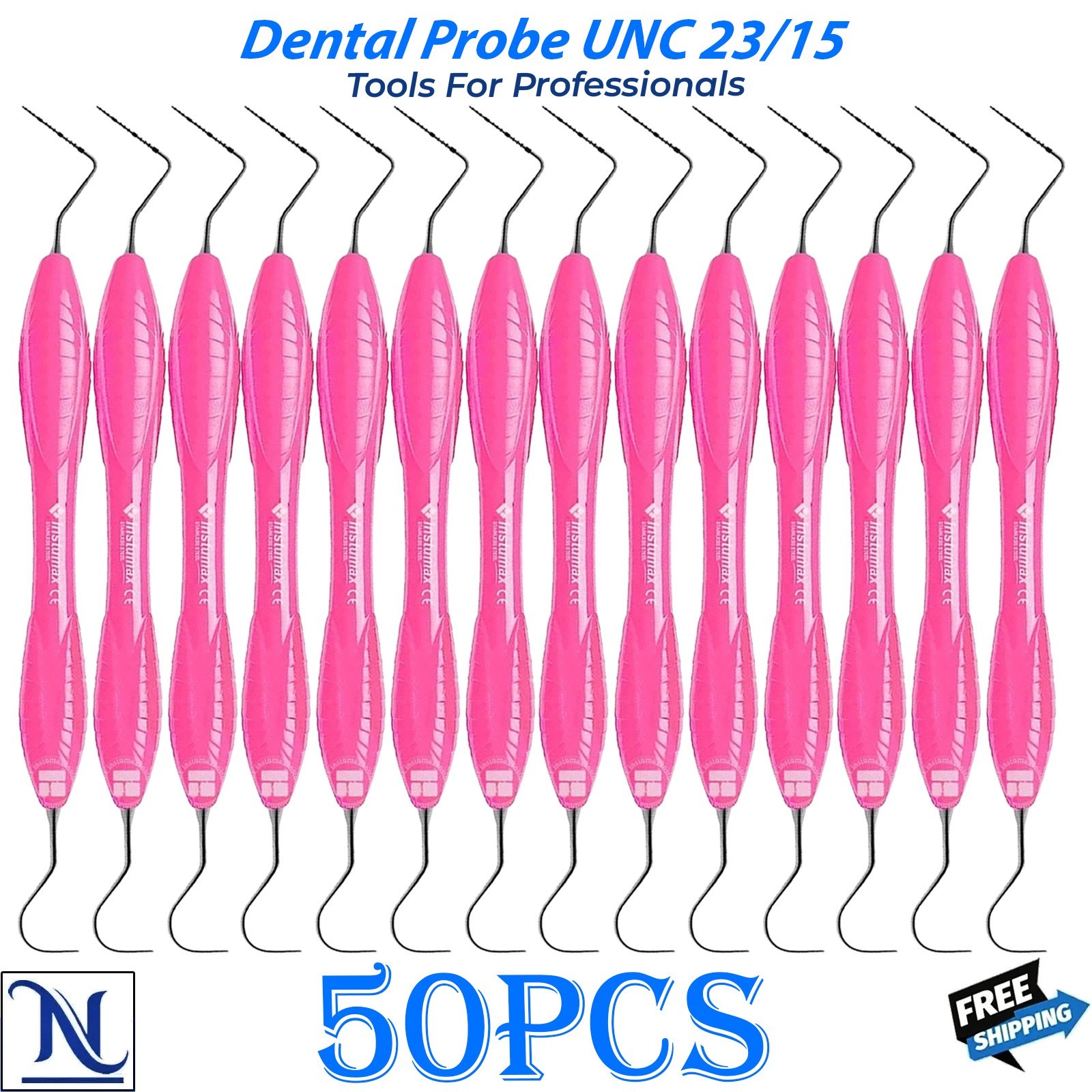 UNC 15/23 Dental Probe Explorer Combo Instrument for Periodontal Examination