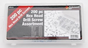 W5220 Hex Head Drill Screw Assortment