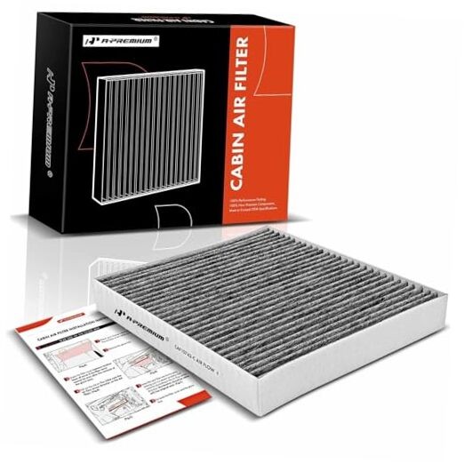 Cabin Air Filter with Activated Carbon Compatible with Dodge, Chrysler,