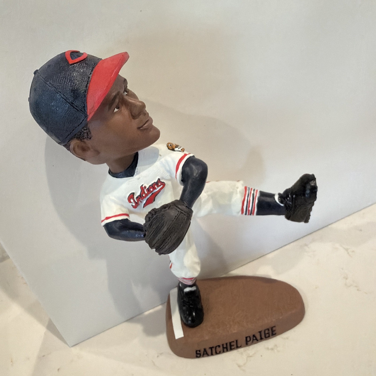 2004 Satchel Paige Cleveland Indians Bobblehead (no Box)