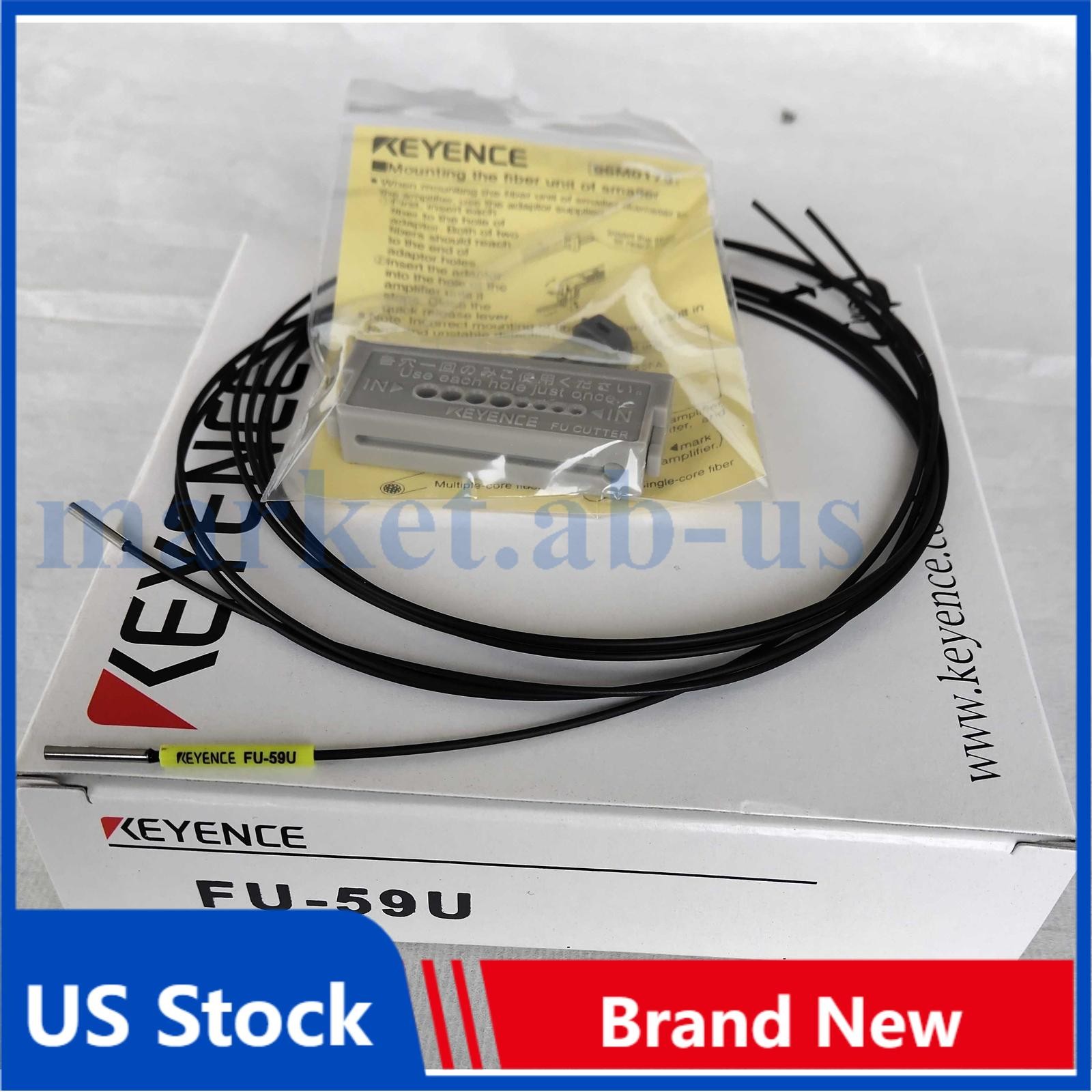1PC Keyence FU-59U Fiber Optic Sensor FU-59U New In Box US Free TAX