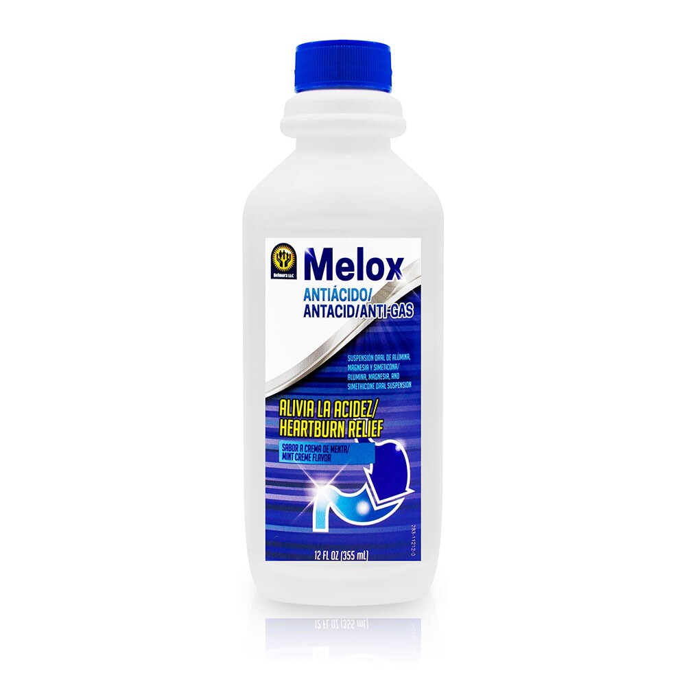MELOX HEARTBURN RELIEF 12 FL OZ