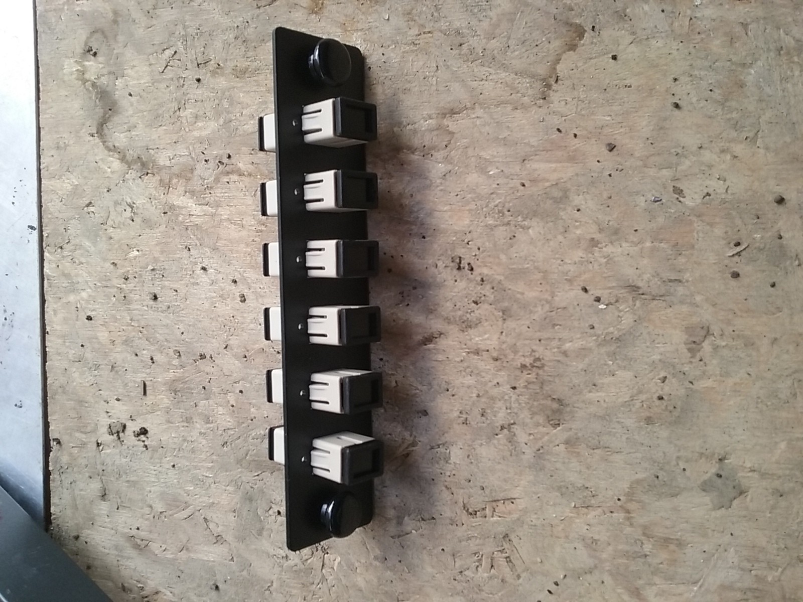 SC Fiber Optic Adapter Panel loaded 6