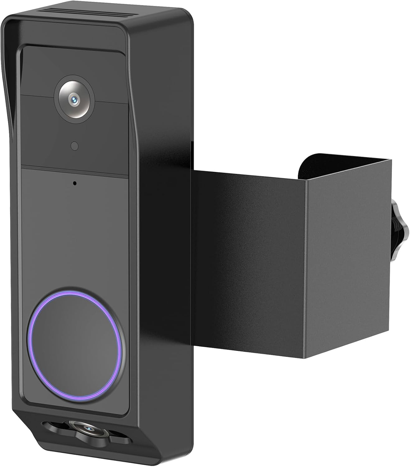 Anti-Theft Doorbell Mount for Wyze Duo Cam Doorbell, No-Drill Doorbell Mount, Hi