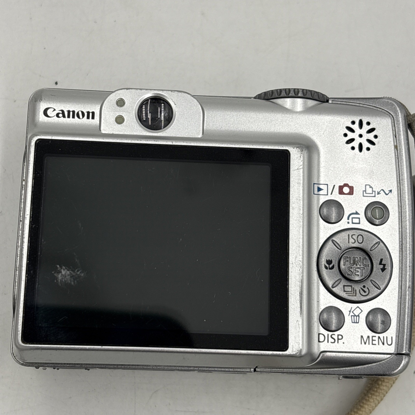 Canon Digital Camera PowerShot A560 7.1MP 2gb SD Card Strap Clean Tested Working