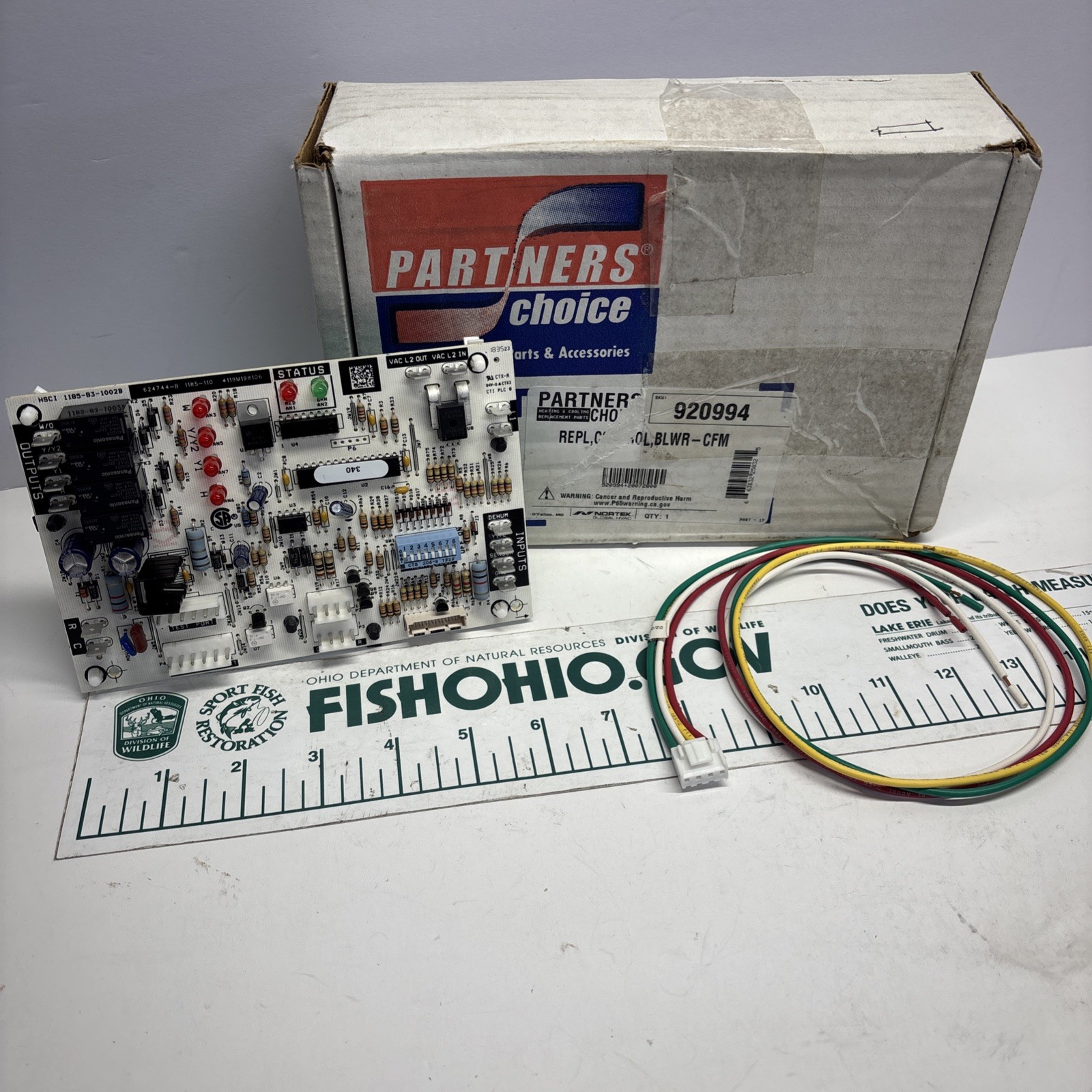 PARTNERS CHOICE 920994 NORDYNE BLOWER CONTROL BOARD