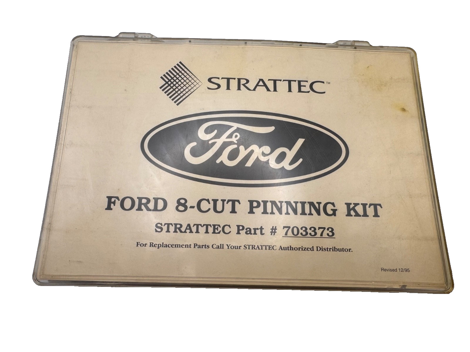 STRATTEC Ford 8-Cut Pinning Kit 703373. Plus some Mazda/Nissan Quest vehicles