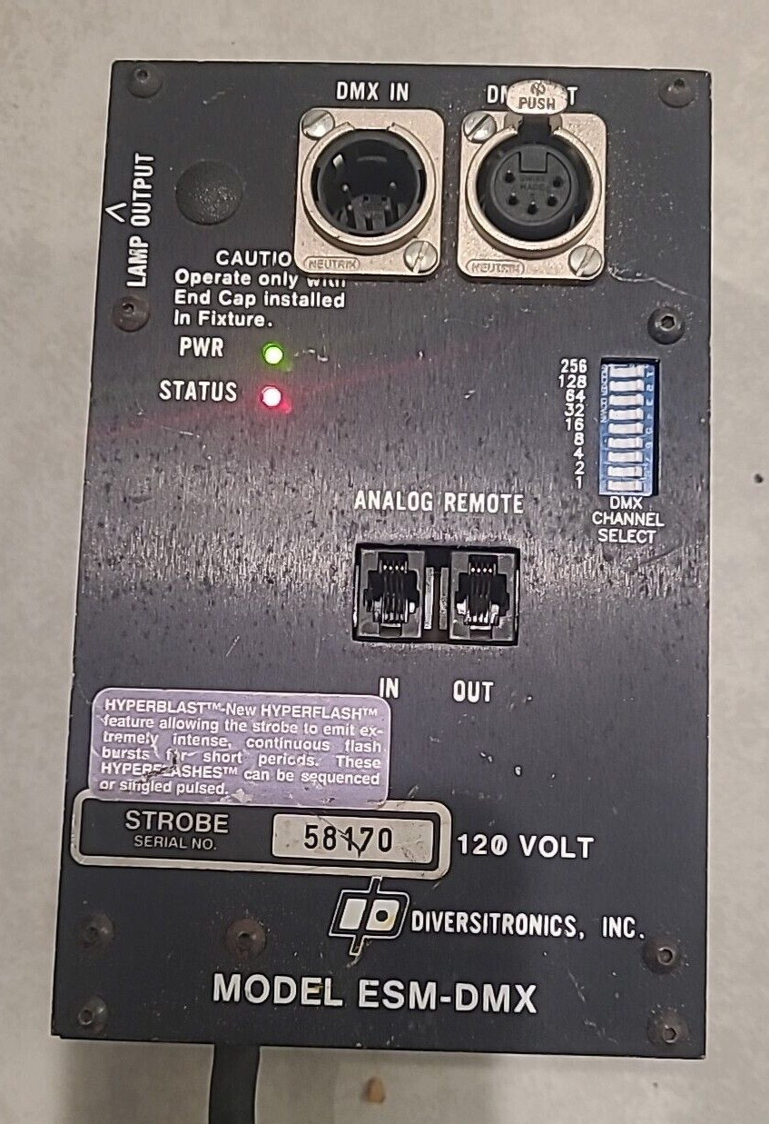 Diversitronics Hyper Dmx Controller Esm-dmx