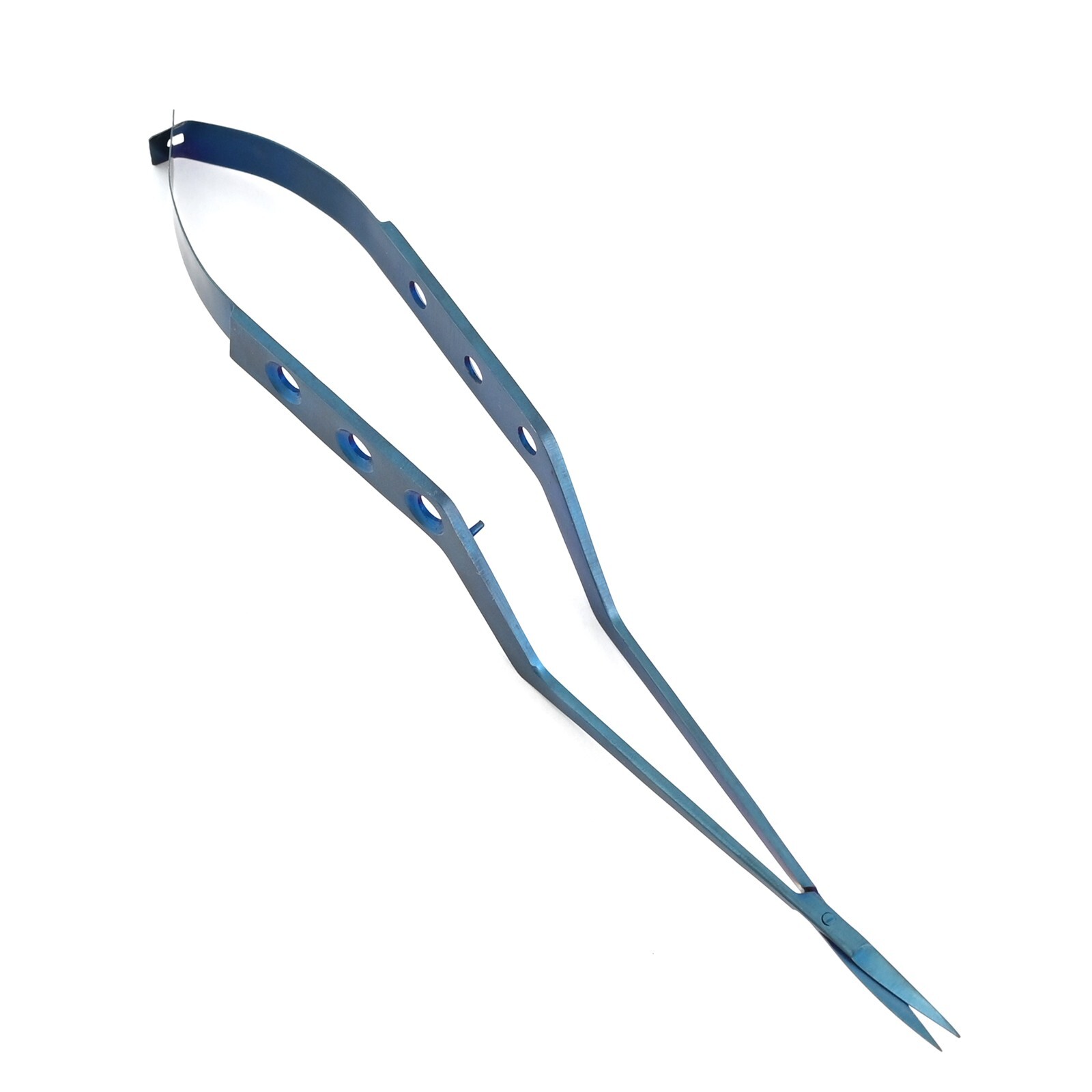 Yasargil Bayonet Micro Scissors 7.5" Curved Titanium Surgical Instrument T.T-136