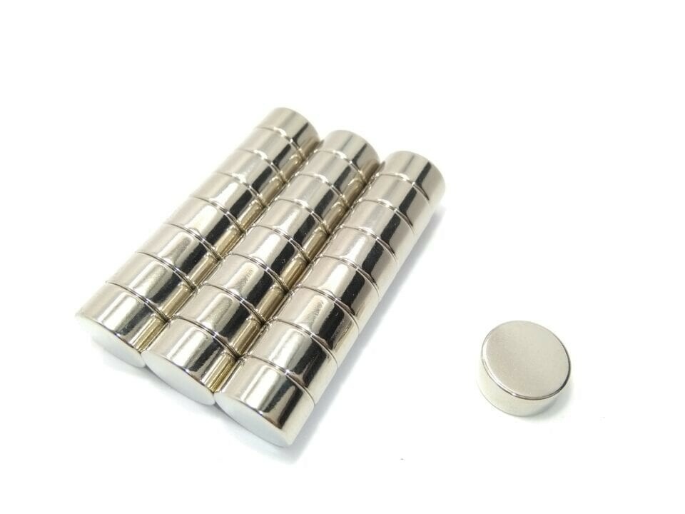 Neodymium Magnet Disk N35 D18.5mm x 9.5mm(A) - Price is per magnet