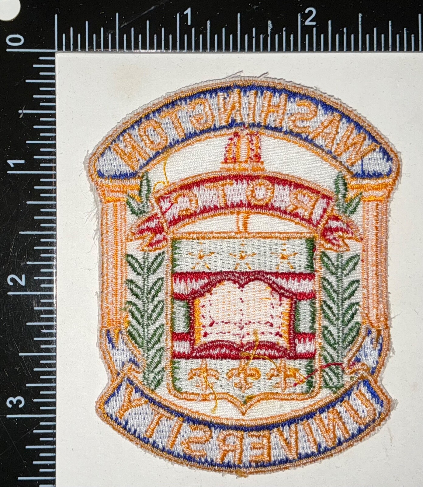 Washington University Army Reserve Officer Training Corps ROTC Patch