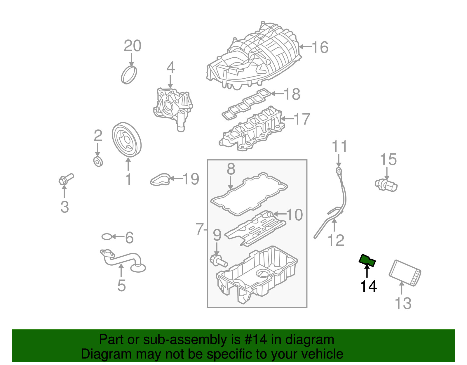 Genuine Ford Adapter Insert AL3Z-6890-A