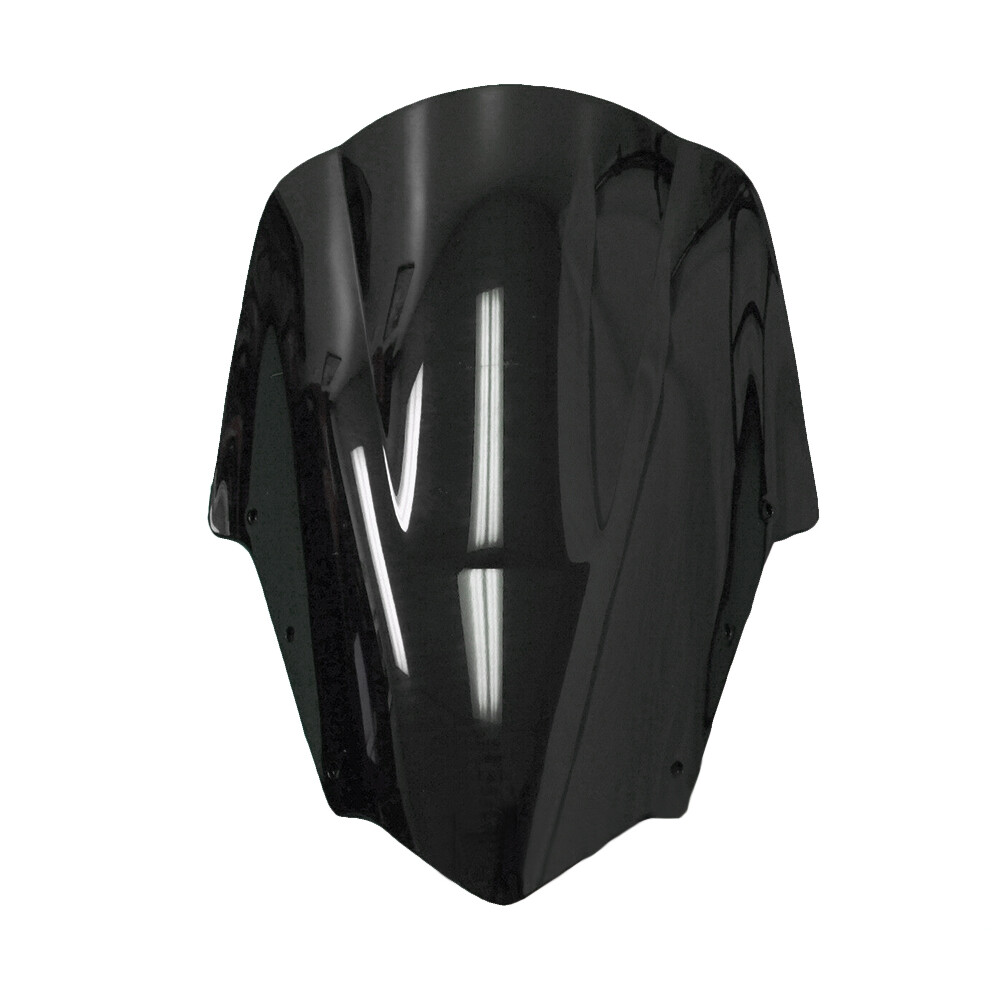 Motorcycle Black Windscreen For Yamaha FZ1 Fazer 2006-2015 Plastic Windshield