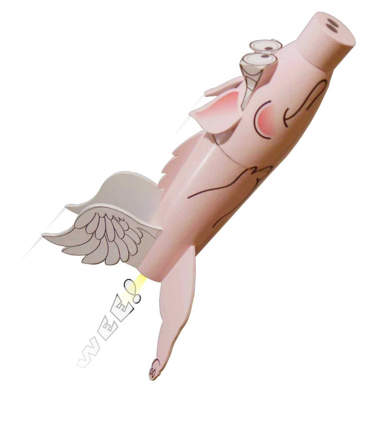 Odd'l Rockets Pigasus Model Rocket Kit
