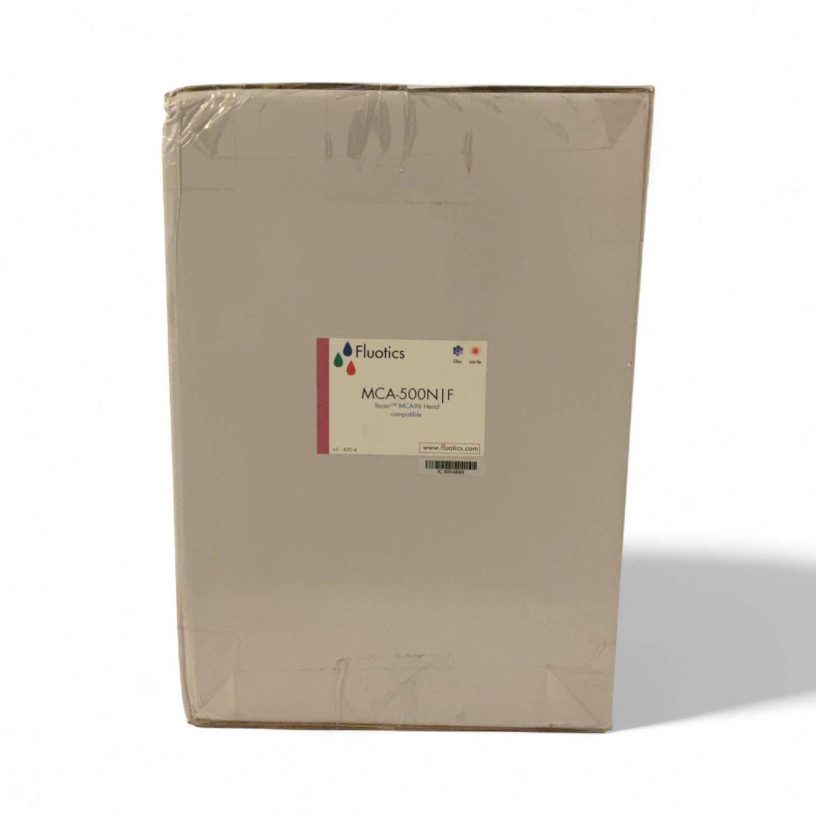 Fluotics Tecan MCA96 Head Compatible Pipette Tips MCA-500N F 430 μL NEW