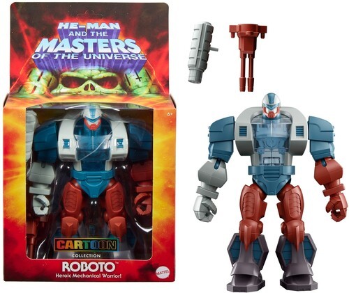 Masters of the Universe: Origins 200X Cartoon Collection Roboto Action Figure (H