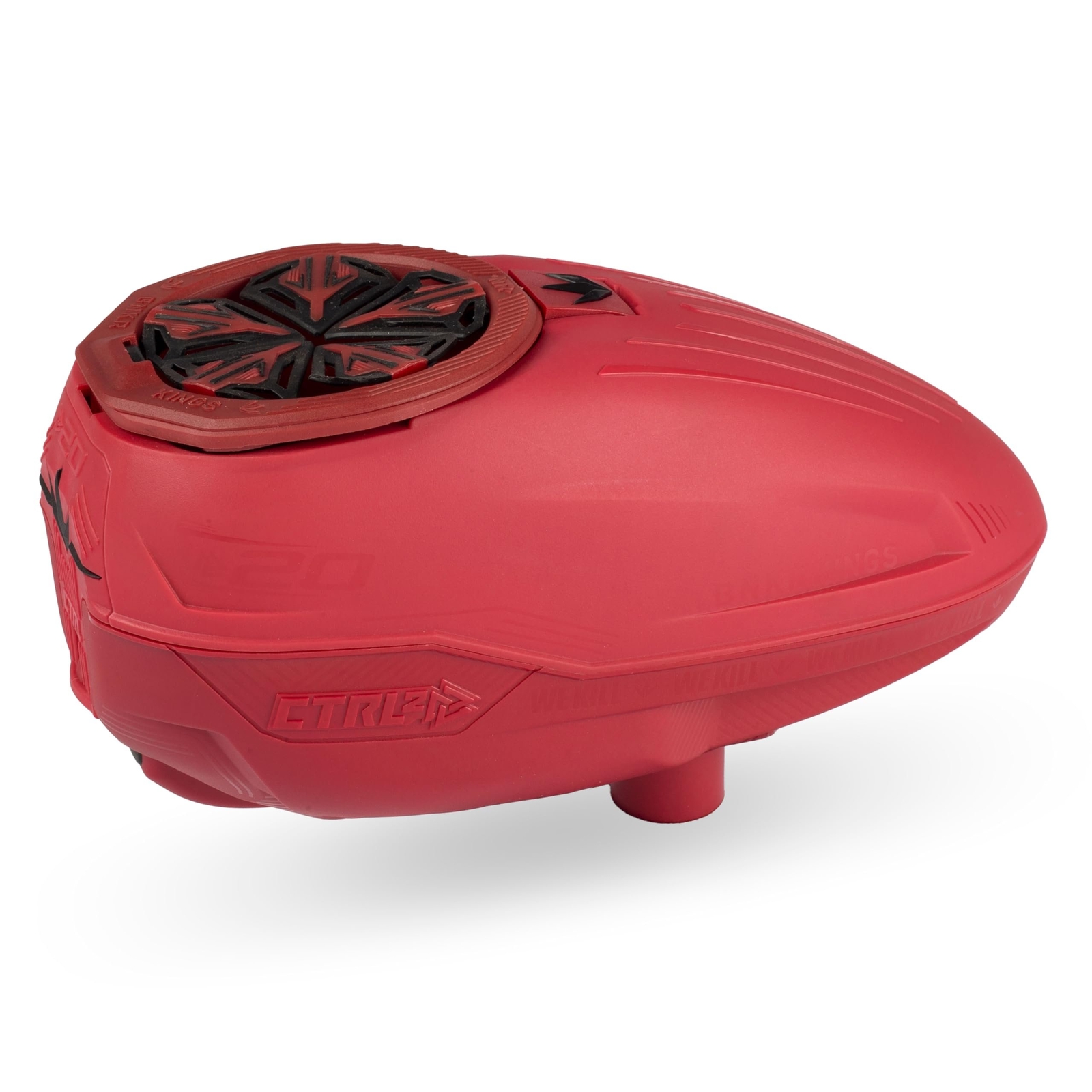 Dark Red Bunkerkings CTRL2 Electronic Paintball Loader/Hopper
