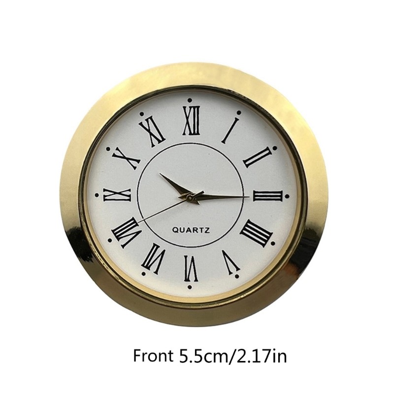 Versatile 55mm Clock Insert Quartz Clock Movement for Home or Office Décor