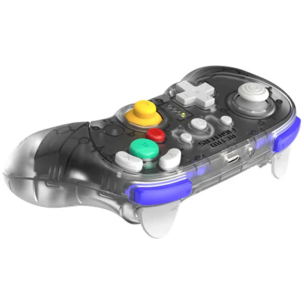 Retro Fighters BattlerGC Wireless Controller Crystal - Gamecube/ Switch