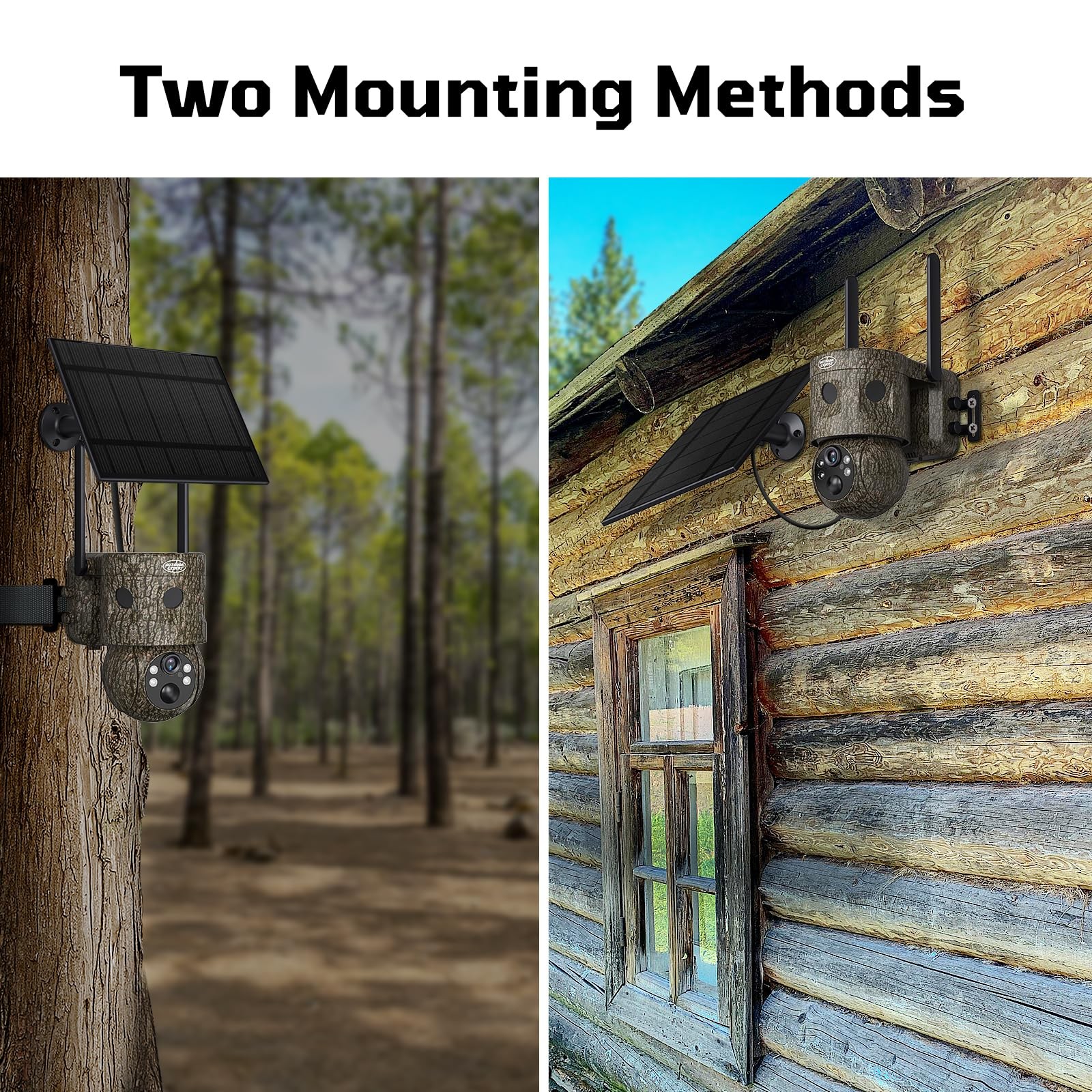 OUTDOOR EXPERT 4G LTE Cellular Trail Camera 180°Automatic Intrusion...