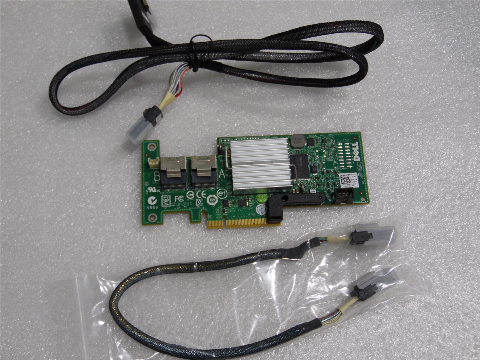 PERC H200 SAS SATA 6Gbps RAID DELL POWEREDGE T710 CABLE 3J8FW H215J H886M