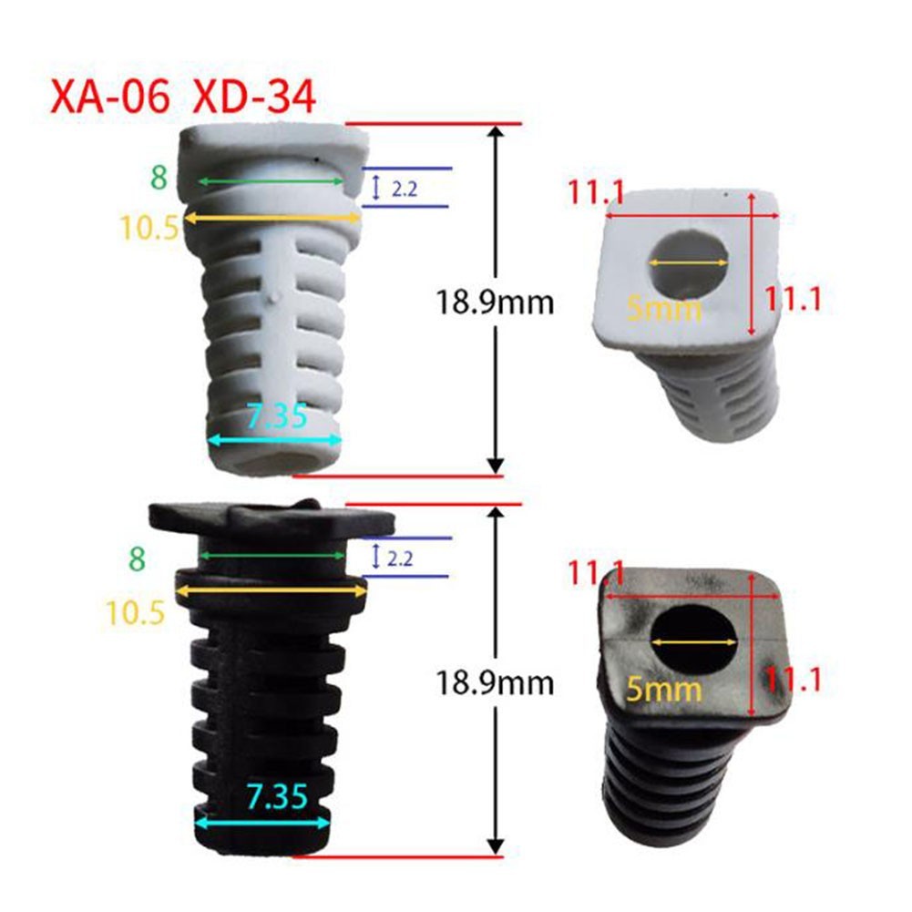 Convenient Rubber Cable Gland Connector for Effective Wire Protection 10 Pack