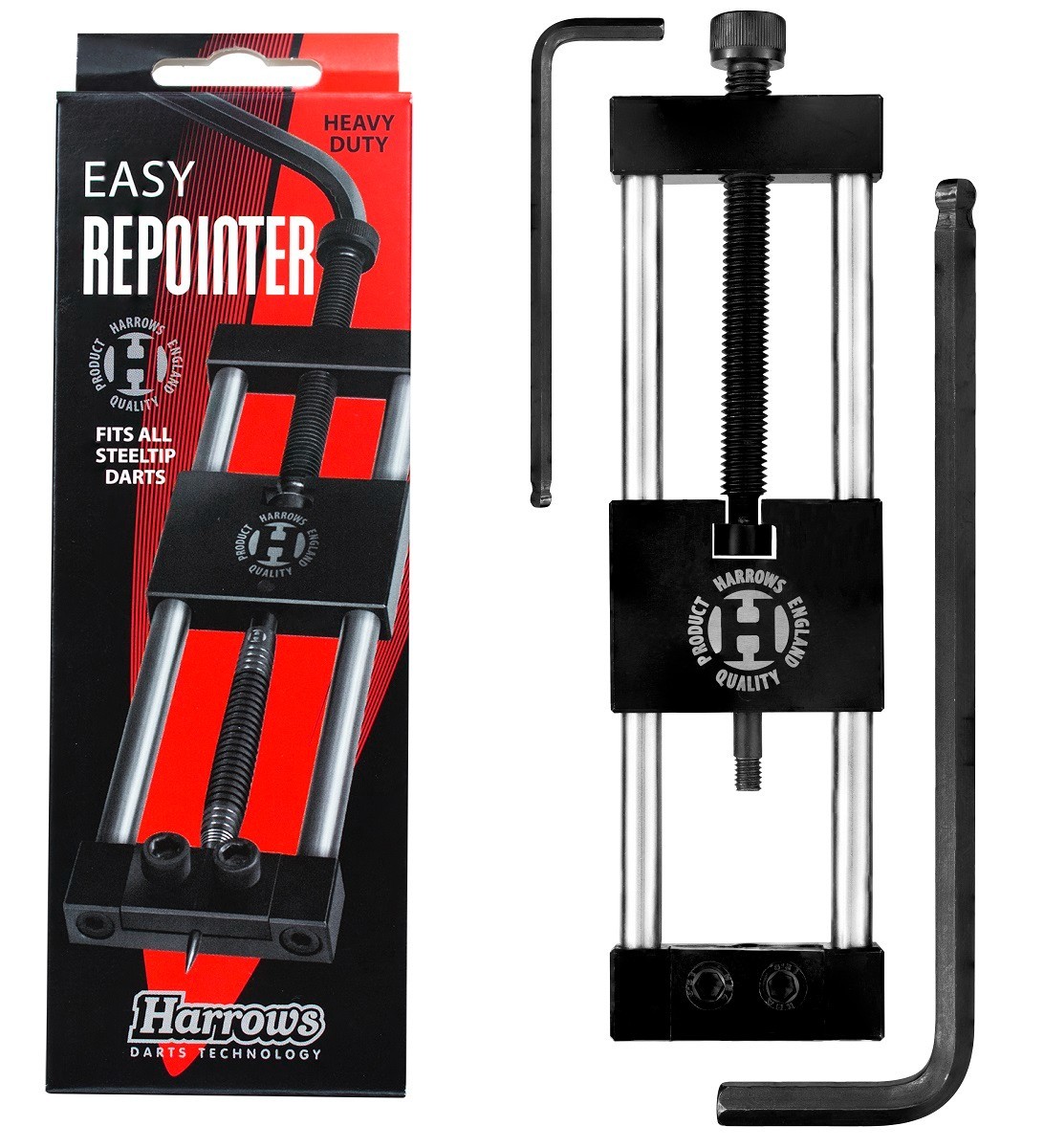 Harrows Darts Re-Pointing Tool - Hand Held Repointer for Replacing Dart Points