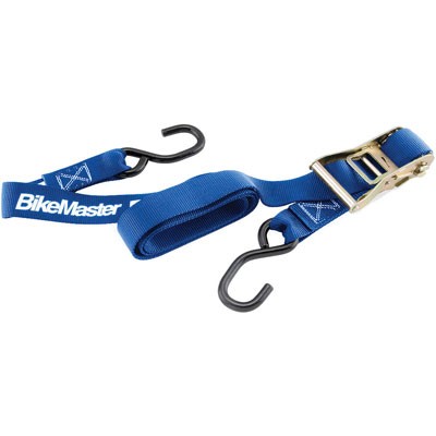 BikeMaster Ratchet Tiedowns Blue 1.5" x 84" (100531)