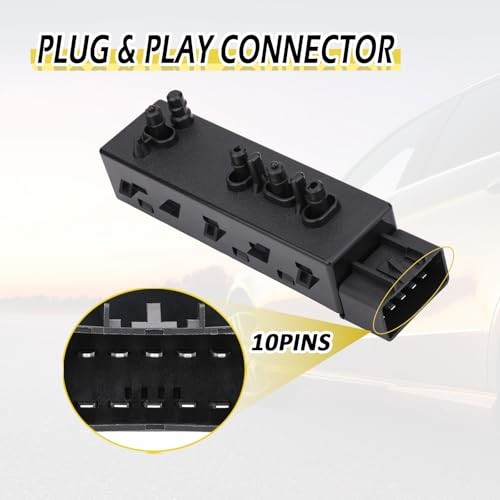 Front Left Driver Side Power Seat Switch Recliner Adjust Tilt Control 8 Ways