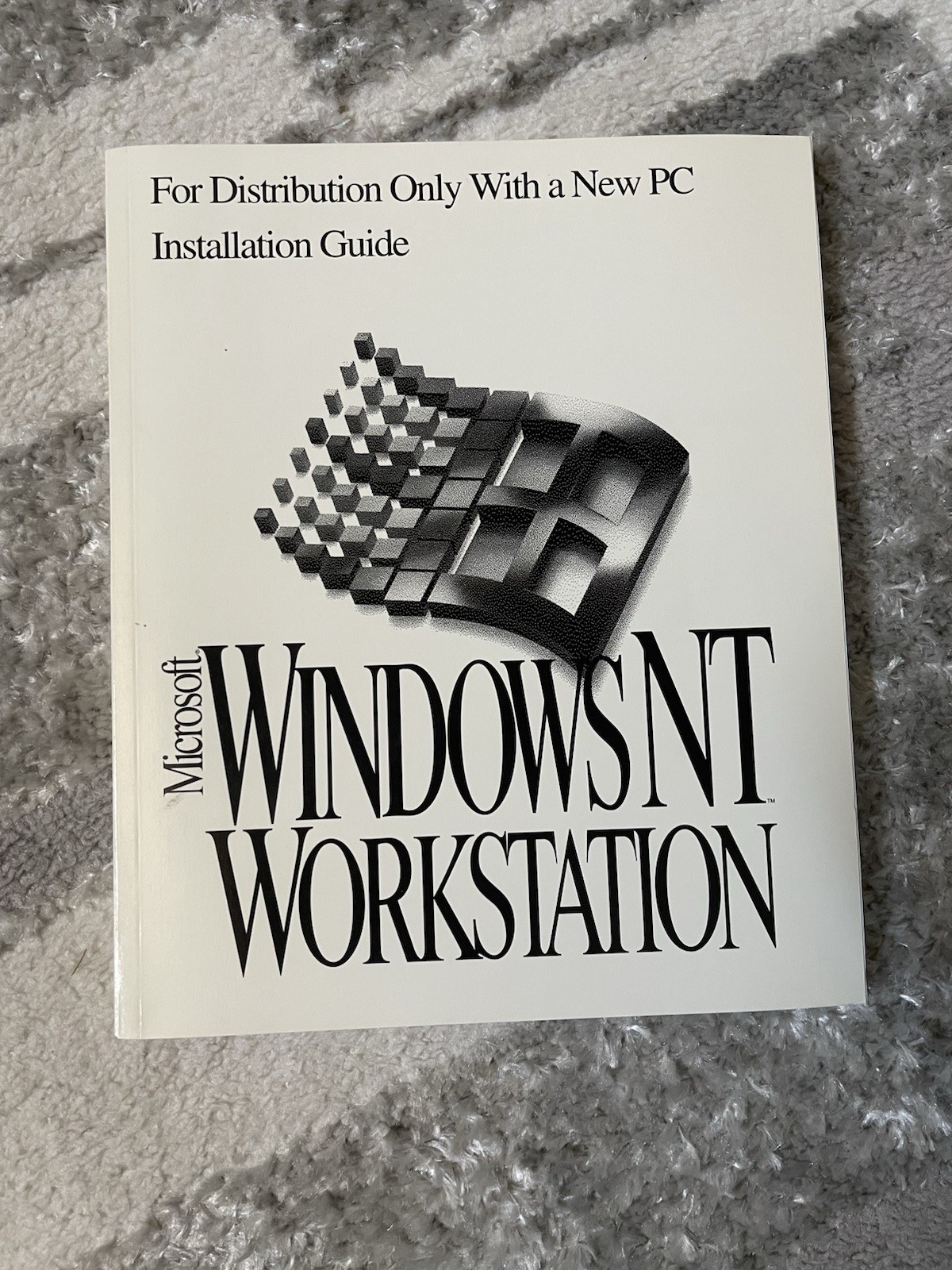 Microsoft Windows NT 3.51 Workstation, No Discs